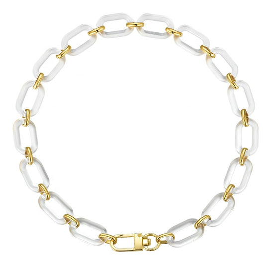 Resin Links Necklace