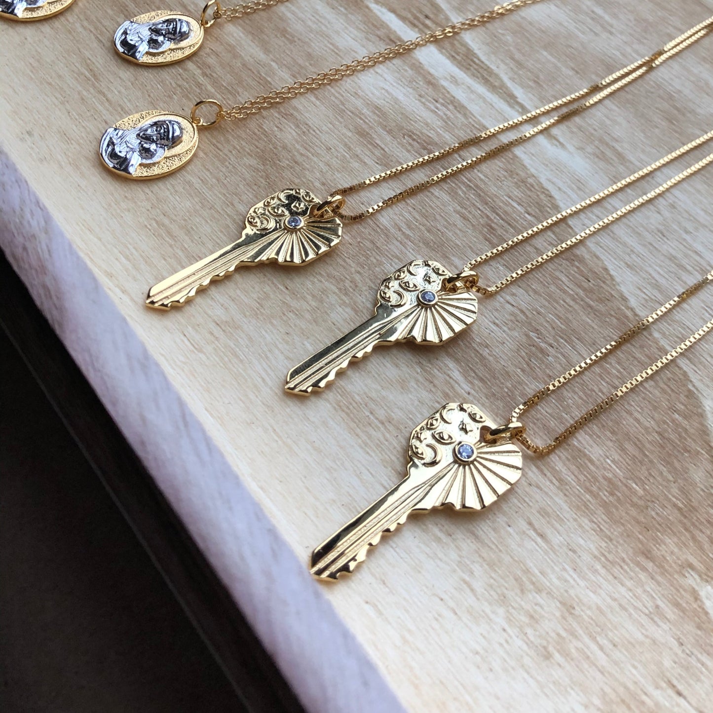 Galaxy Key Necklace