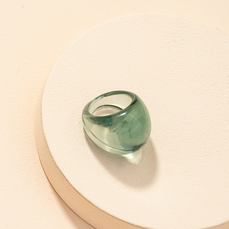 Globe in Green Ring