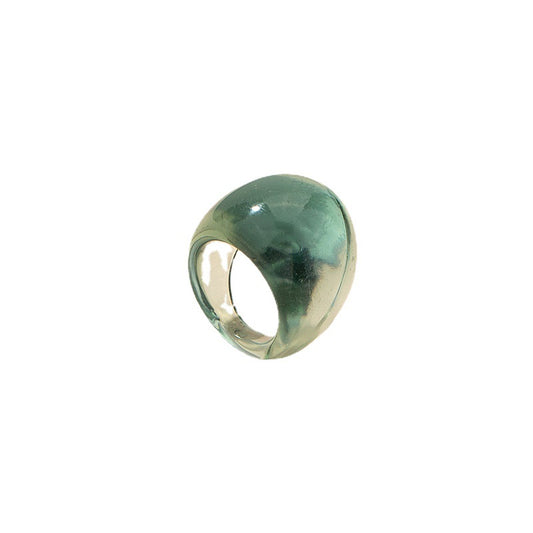 Globe in Green Ring