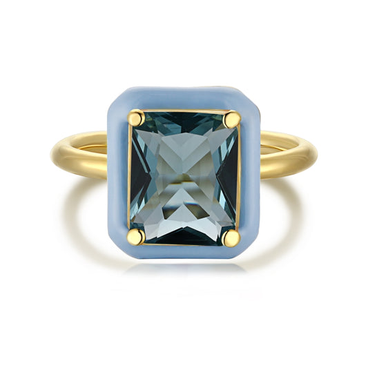 London Blue Cocktail Ring